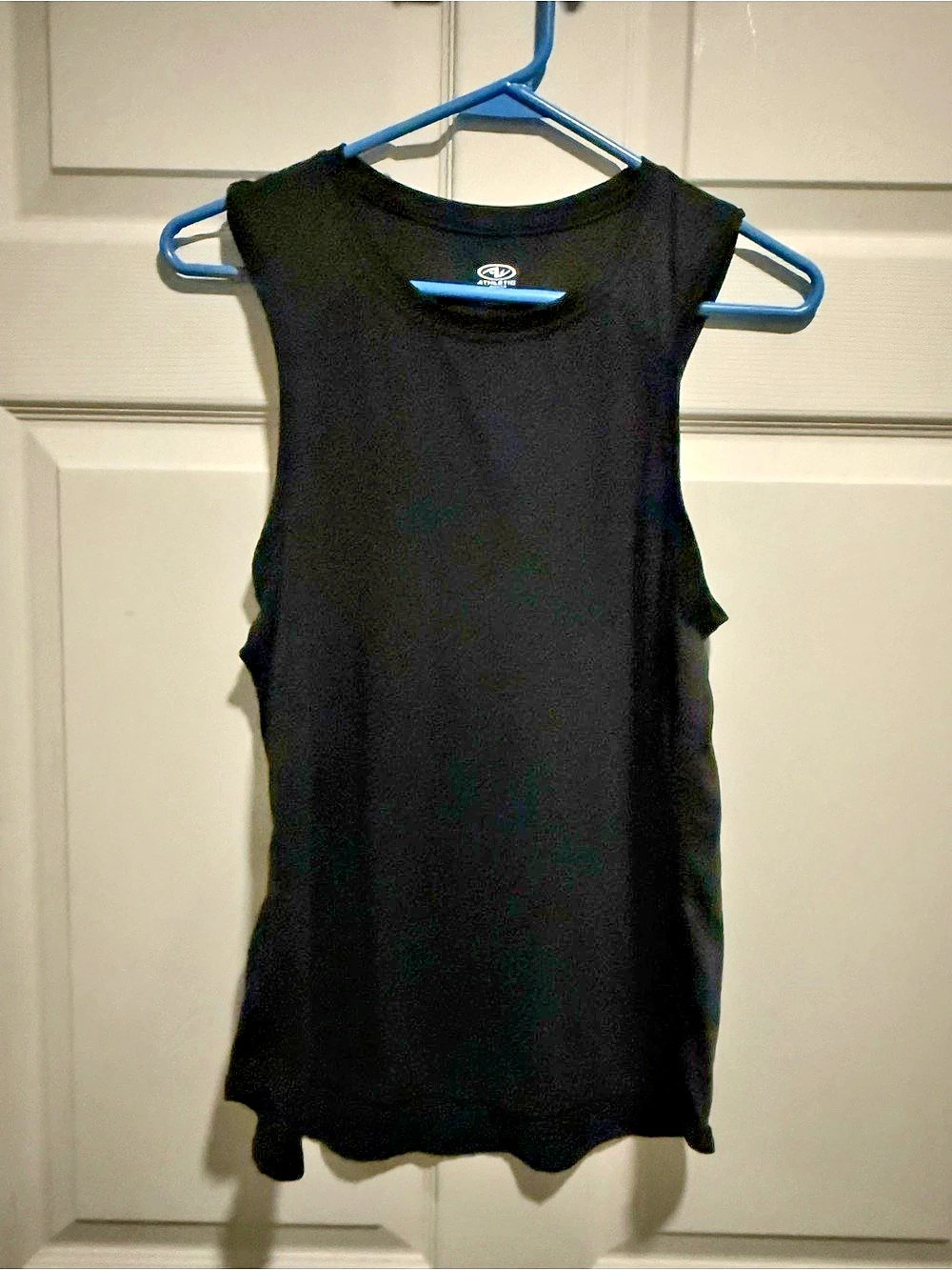 Athletic Works Athletic Tank Top in Black Size Medium Like New
